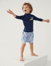 The Beach Company - Online swimwear store - surfboard rash vest and swim shorts set for boys - boys rash vest - swim shorts for young boys - buy kids swimwear online