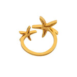 Starfish Open Finger Ring