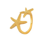 Starfish Open Finger Ring