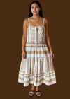 Striped Maxi