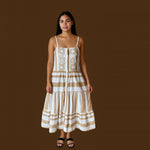 Striped Maxi