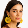 Buy Online Beach Jewellery Yellow Earrings 