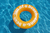 "Sun of a Beach" Printed Pool Party Tube