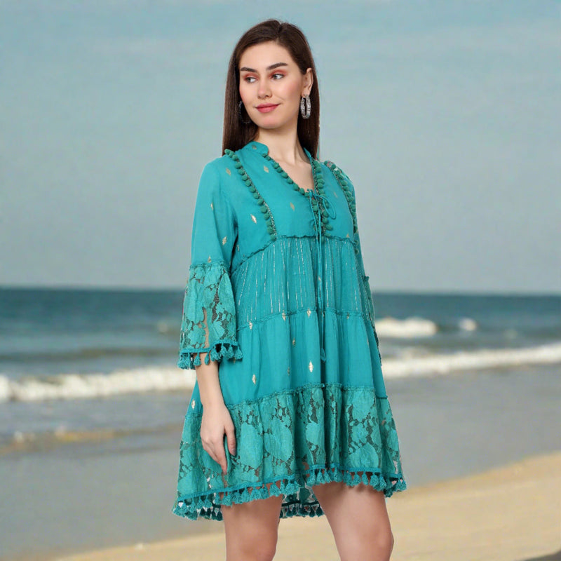 Beachwear - Beach Wear - Online Beachwear Shopping - Resortwear - Cotton Dress Fashion