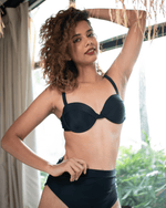 MOHINI Black Underwired Bikini Set
