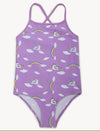 Unicorn Print Crossback Swimsuit