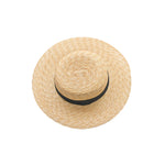 Boater Straw Summer Hat