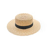 Boater Straw Summer Hat