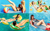 Rainbow Inflatable Hammock Float 55"