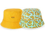 Reversible bucket hat - Banana Print