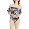 Black Print Swimsuit - The BEach Company - Womens Swimwear - Ladies Swimsuit Shop Near Me