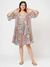 Positano Dropped Shoulder Dress