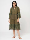 Dolce Vita - Midi In Olive Green