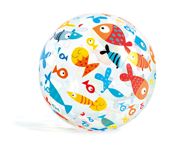 Assorted Print Inflatable Pool Balls (Pack of 3)