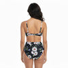 Large Ditsy Ruffled Bikini Set