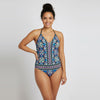 Seafolly Sun Temple Deep V Maillot