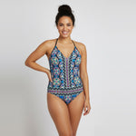 Seafolly Sun Temple Deep V Maillot
