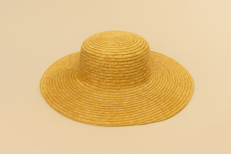 Boater Straw Summer Hat