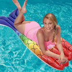 Mermaid Inflatable Pool Float Lounger 69"