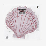 Pink Seashell napkins - 16 pcs