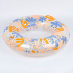 Large Inflatable Pool Ring with Comfort Grips 92cm