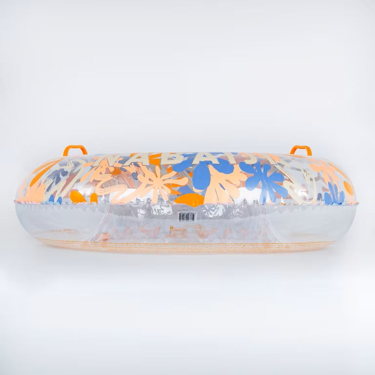 Large Inflatable Pool Ring with Comfort Grips 92cm