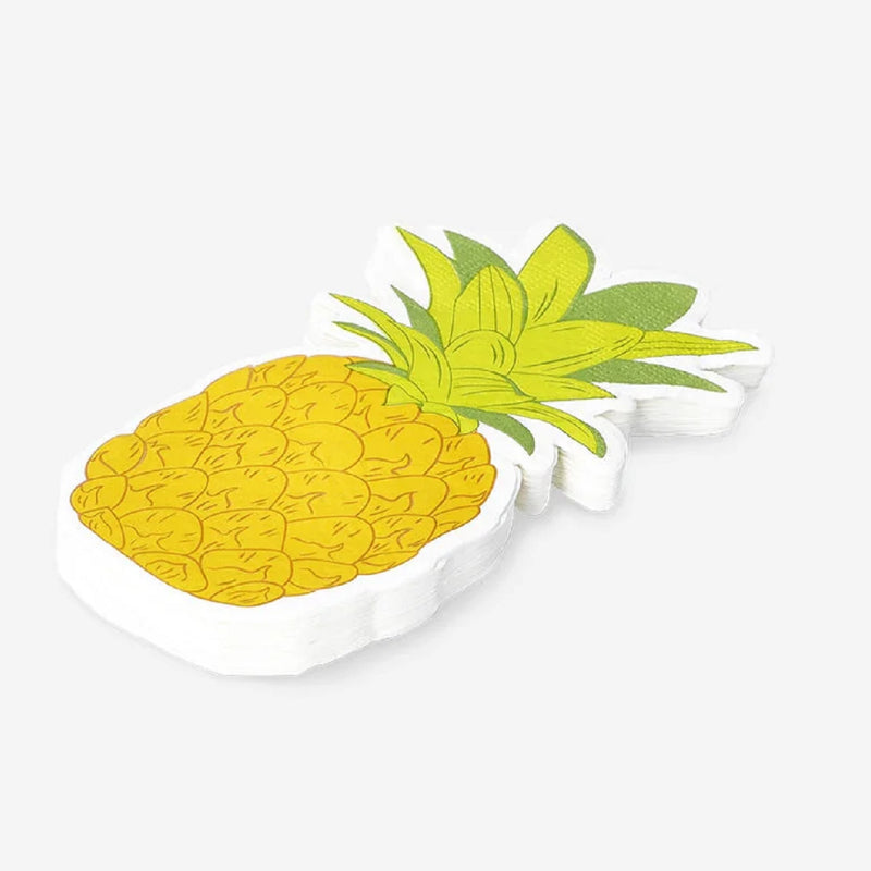 Pineapple napkins - 16 pcs