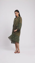 Dolce Vita - Midi In Olive Green