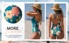 Crystal Teal Cutout Cross Back One Piece Swimsuit