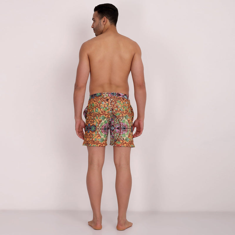 Fancy swimsuit for men - printed swimming shorts for buys - buy boys swimwear online at the Beach Company 