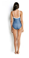 Seafolly Block Party Sweetheart Maillot