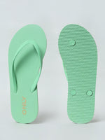 Green Flip Flops