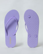 Purple Flip Flops