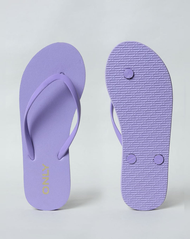 Purple Flip Flops