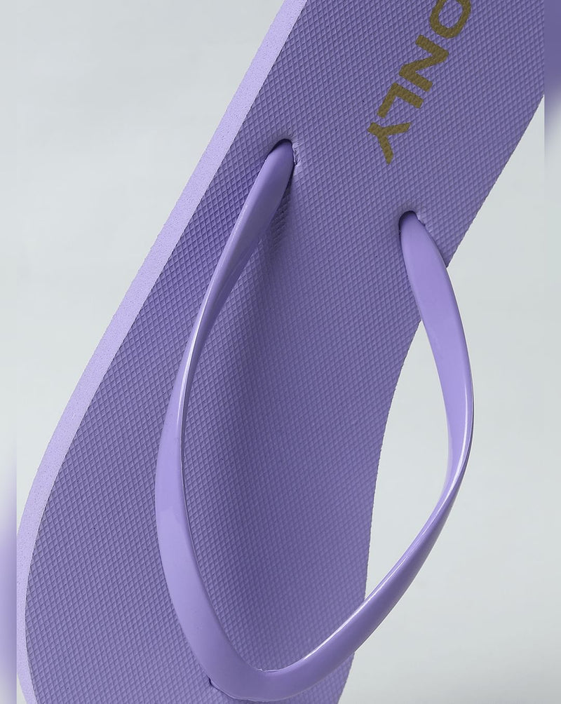 Purple Flip Flops