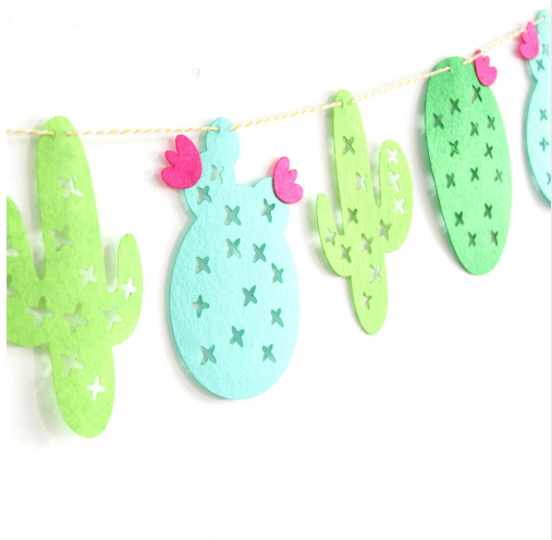 Tropical Cactus Garland