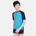 The Beach Company - Buy kids swimwear online - online swimsuit store - Swim Rashguard T-shirt - Speedo rashguard for boys