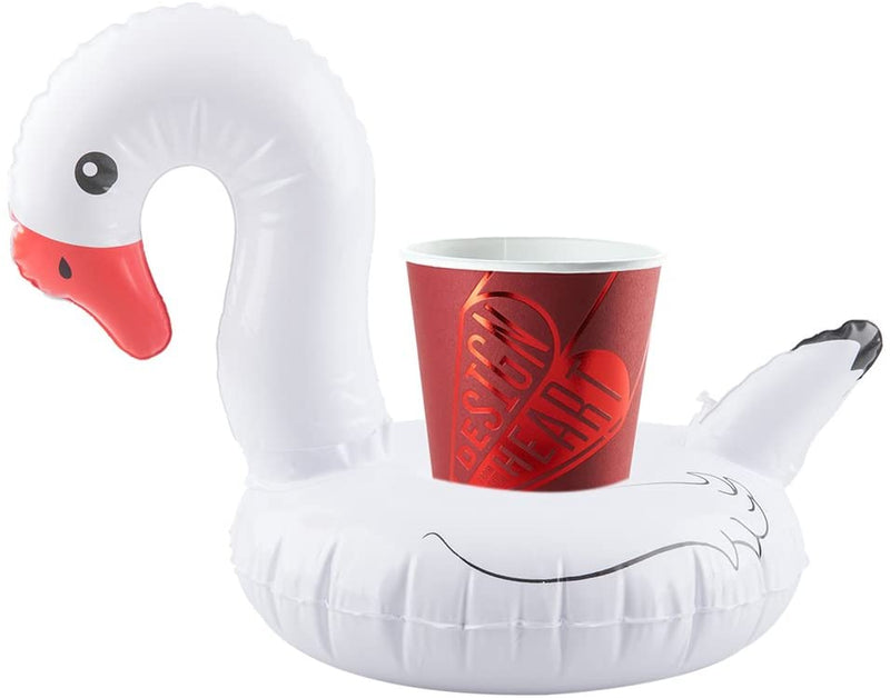 Inflatable Swan Drink Holder (Pack of 2)