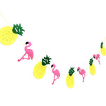 Tropical Flamingo Pineapple Garland