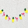 Tropical Flamingo Pineapple Garland