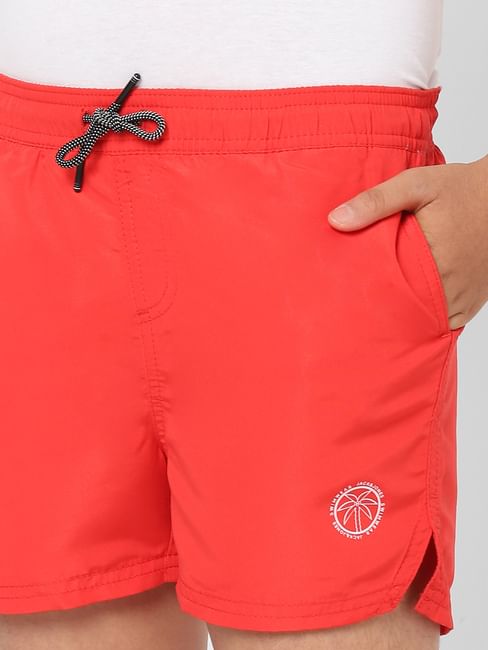 Red Swim Shorts