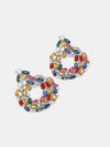 Multicolour Stone Earrings