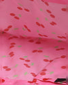 Pink Cherry Print Tote Bag