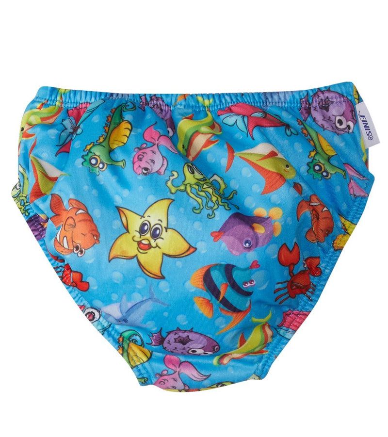 Finis Swim Diaper FishBowl Blue