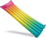 Rainbow Ombre Inflatable Mat