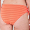 Neon Orange Crop Bikini Set