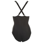 Slazenger Black V Neck Twist Swimsuit