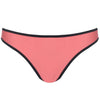 Goldigga Coral Long Line Bikini Set