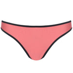 Goldigga Coral Long Line Bikini Set