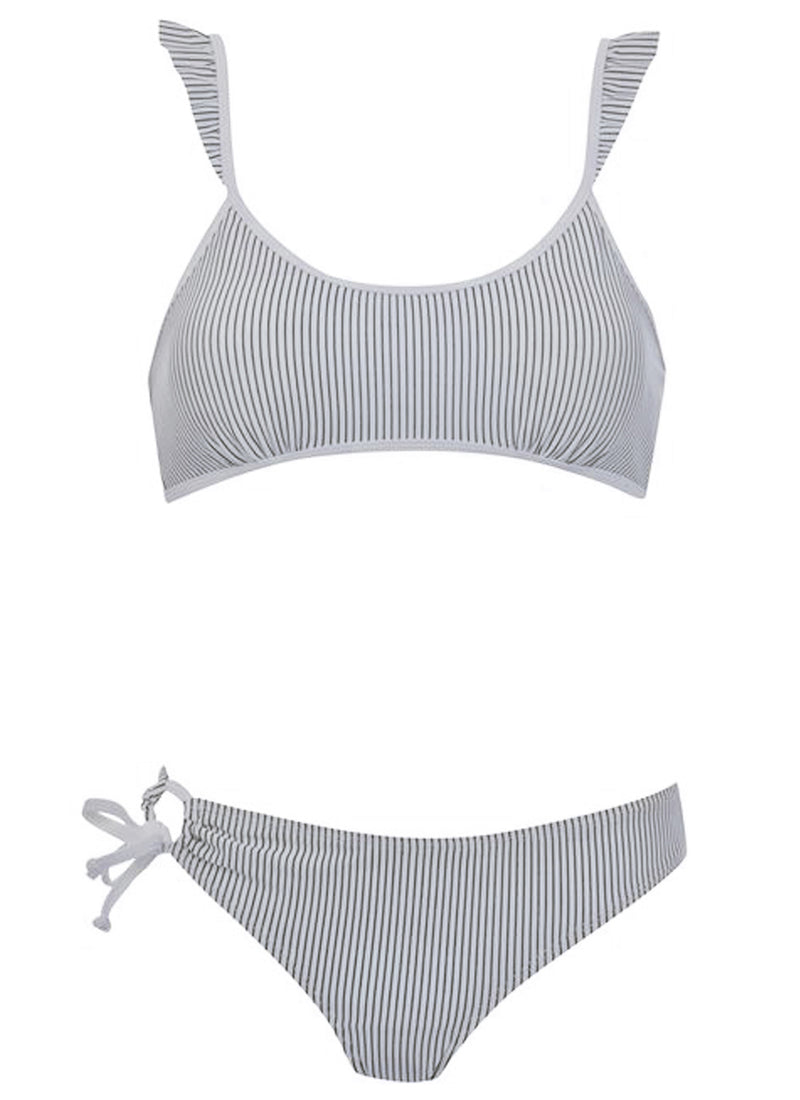 Striped Bikini Set